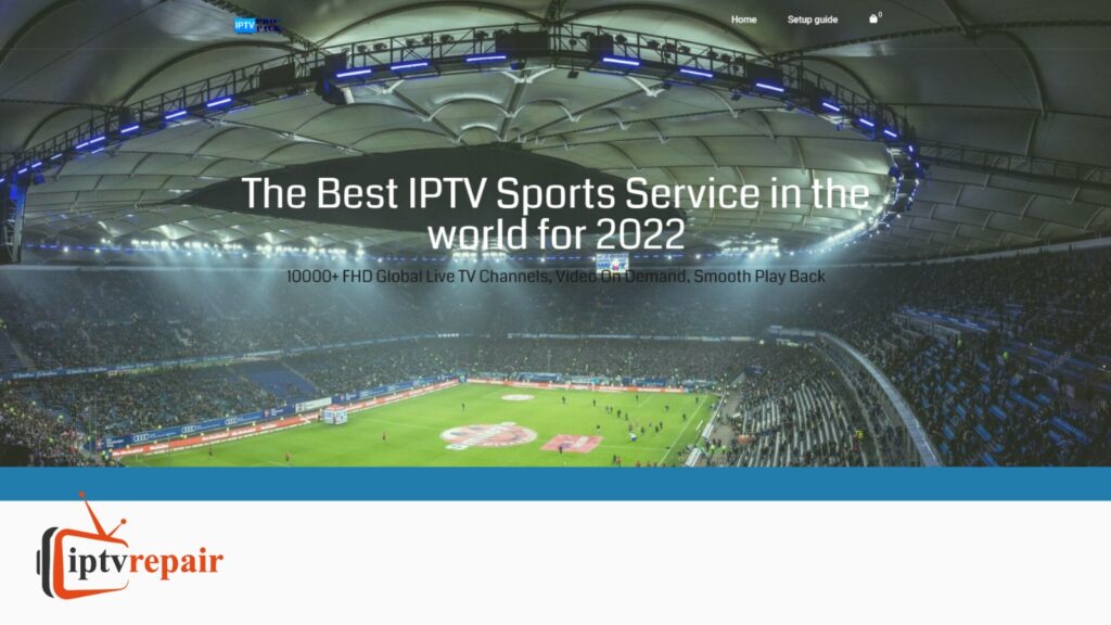 ProPack IPTV Homepage