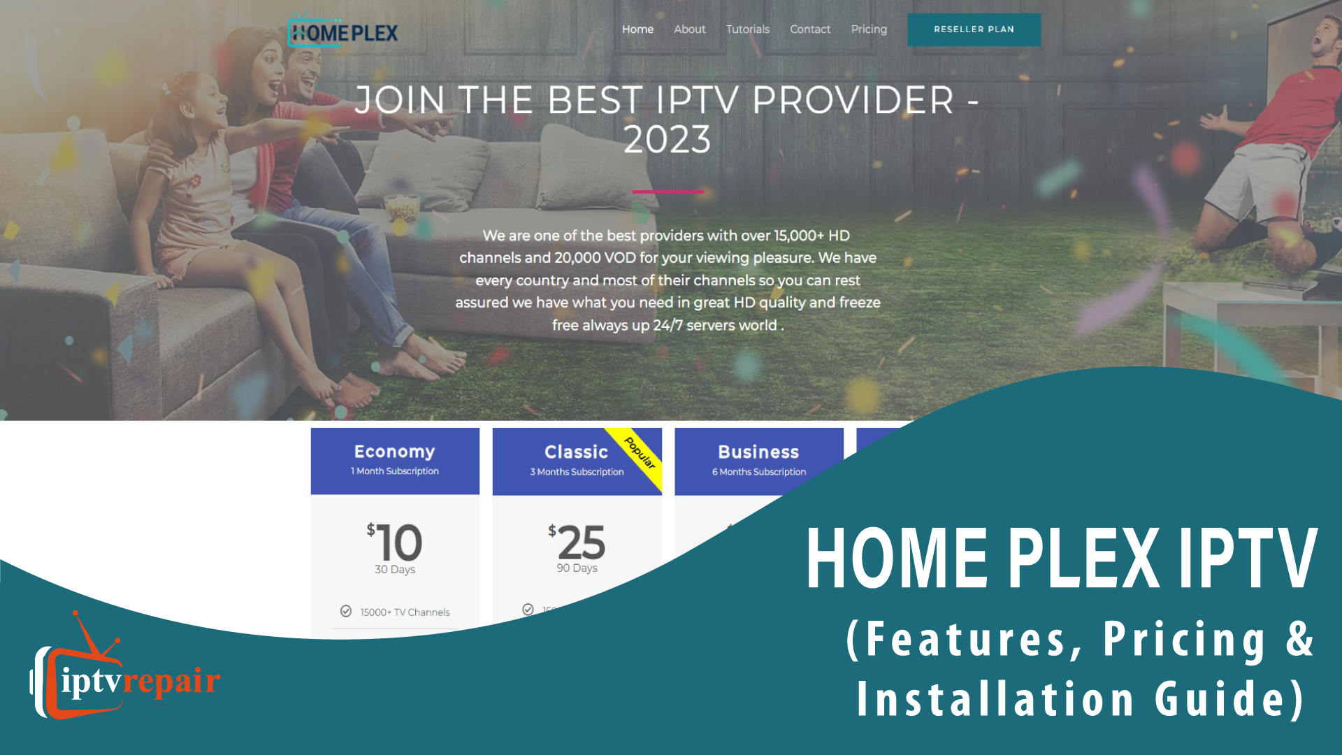HomePlex IPTV Review