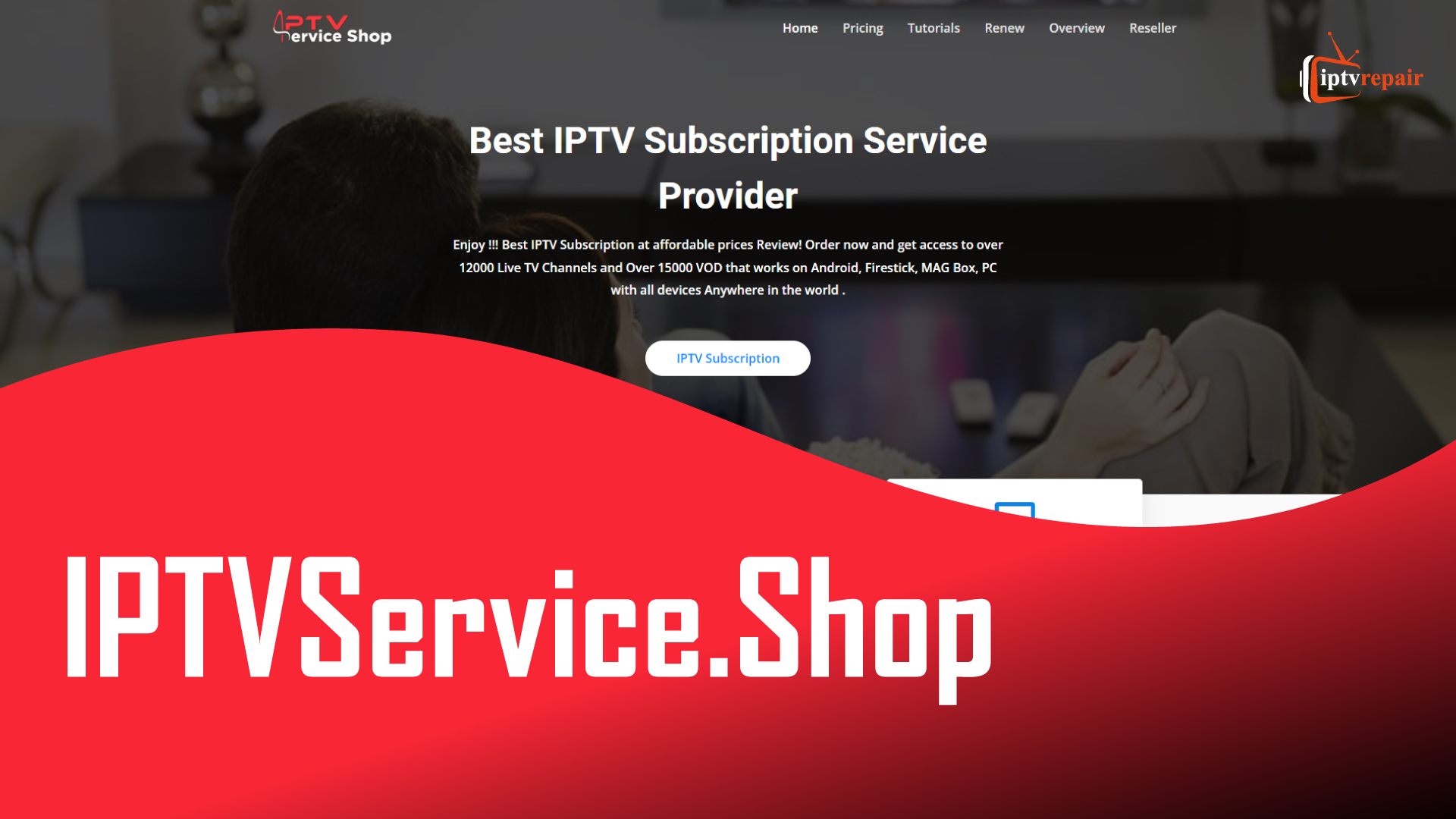 IPTV Service Shop Logo