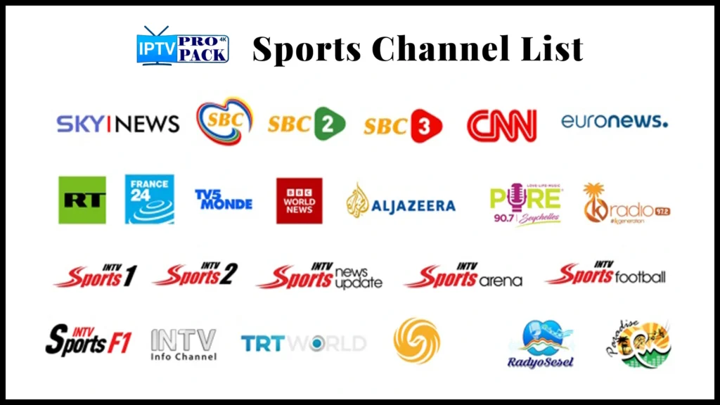Propack IPTV Sports Channel List