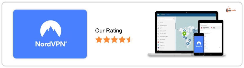 Nord VPN with Ratings