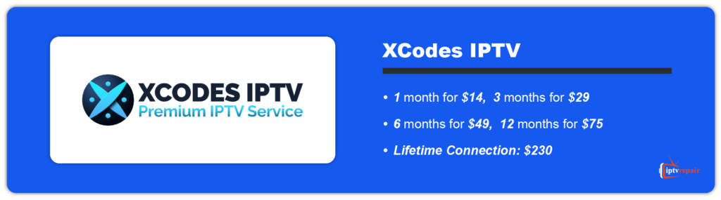 XCodes IPTV