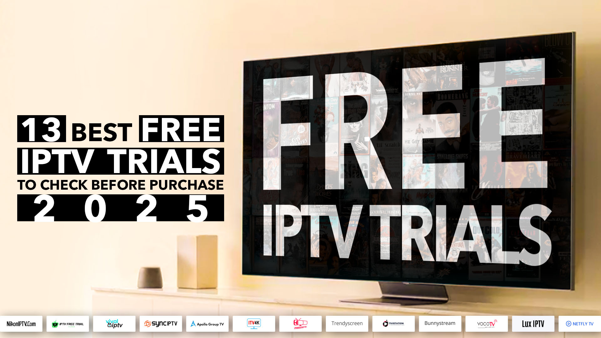 13 Best Free IPTV Trials 2025