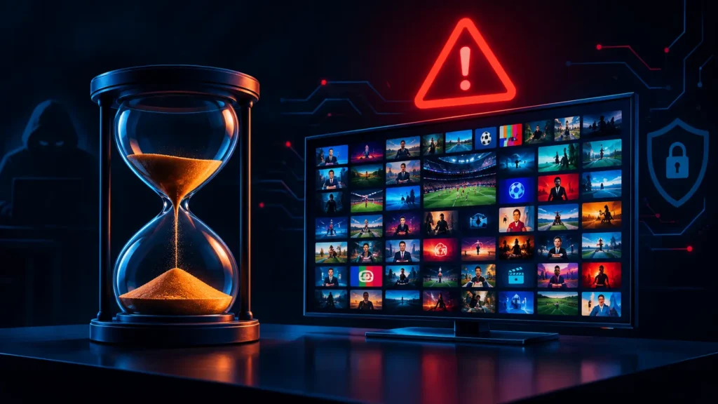 Warning about 24, 48 and 72-hour IPTV free trials from unlicensed services