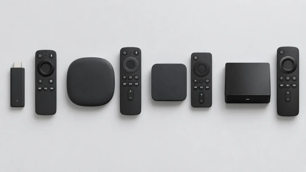 Best streaming devices for IPTV in the USA: streaming stick, Google TV box, Roku and Apple TV