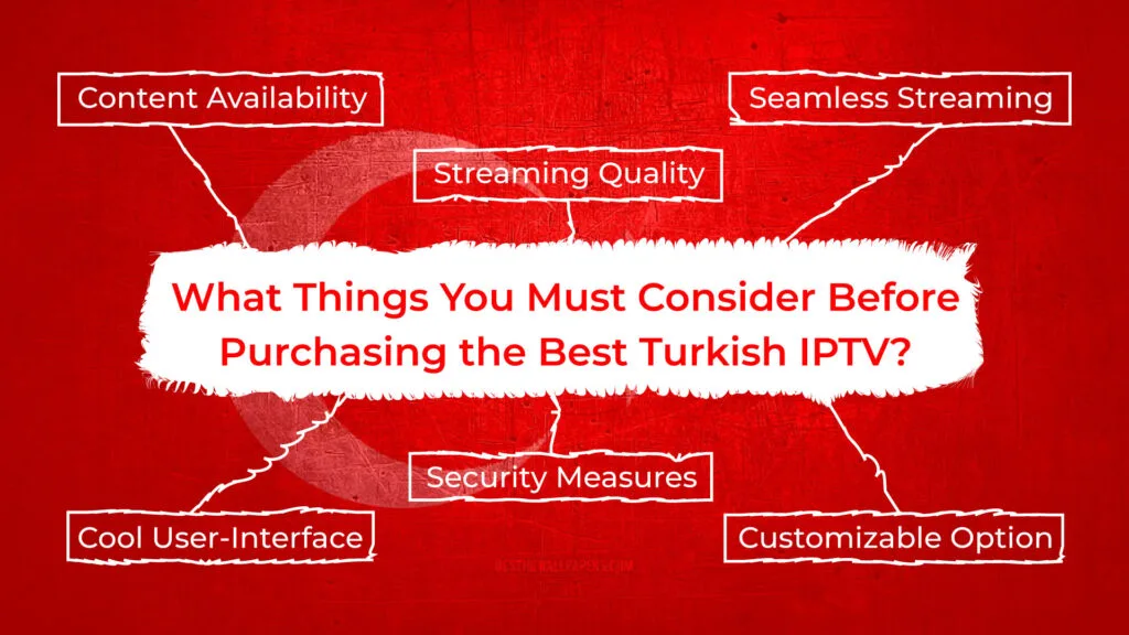 What Things You Must Consider Before Purchasing the Best Turkish IPTV?