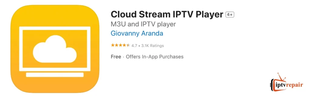 Cloud Stream IPTV Player