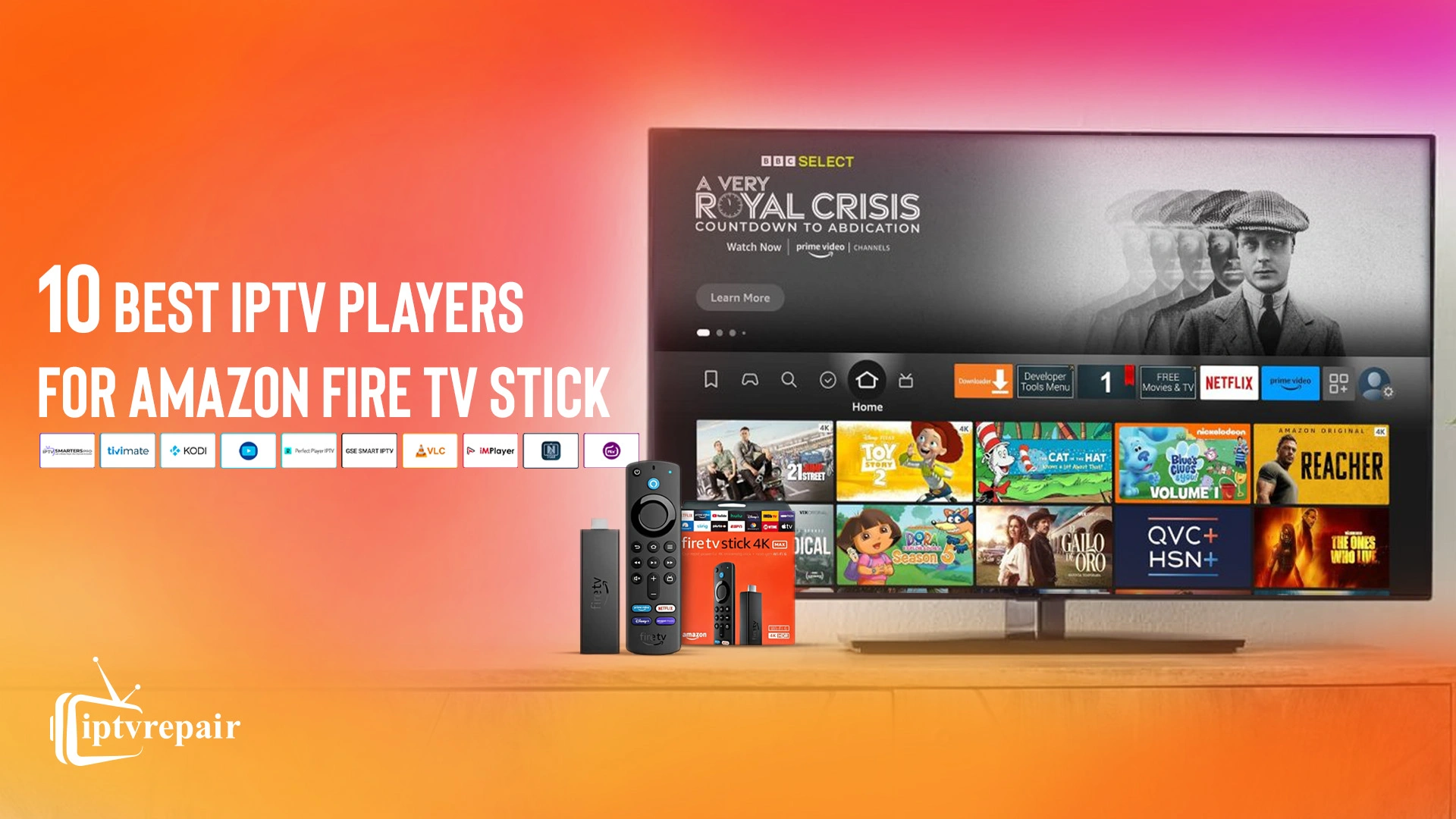 IPTV Players for Fire TV Stick
