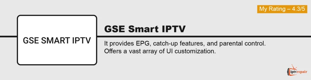 GSE Smart IPTV