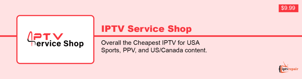 IPTV Service Shop