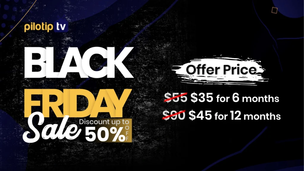Black Friday 50% off