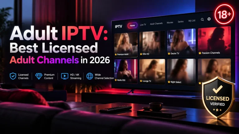 Adult IPTV in 2026: Best Licensed Adult Channels, Prices and PIN Guide