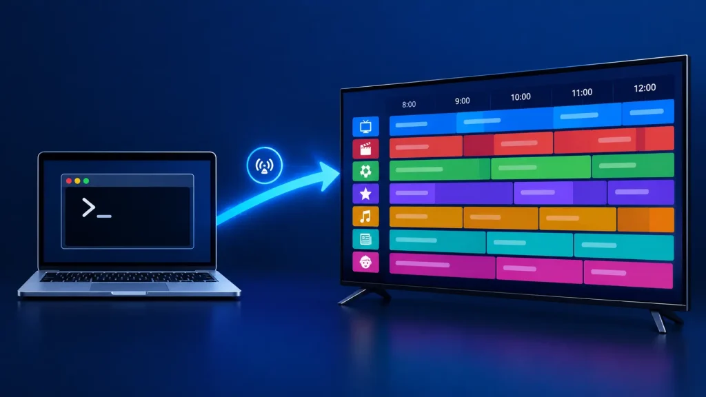 iptv-org EPG on GitHub generating a free TV guide for IPTV players