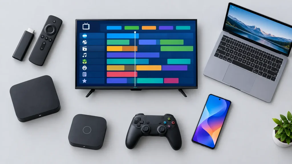 Best IPTV player for Firestick, Android TV, Apple TV, Mac, Windows, Linux and Xbox