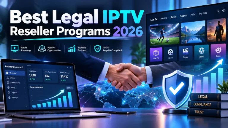 Best IPTV Reseller Programs 2026: How to Become a Legal IPTV Reseller