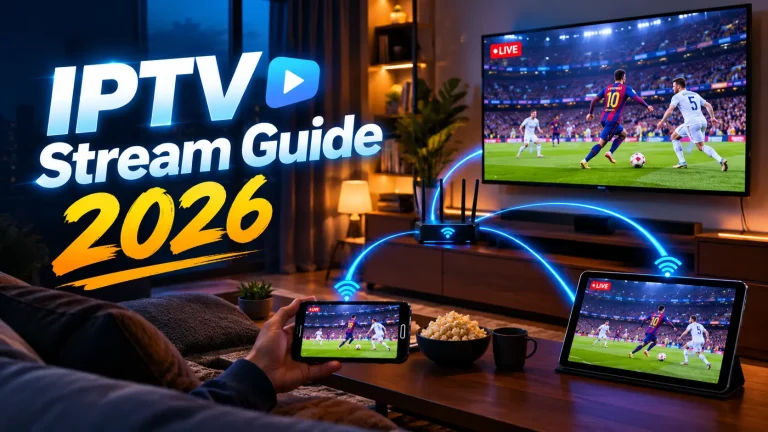 IPTV Stream Guide 2026: How to Stream IPTV, Best Apps & Free Options