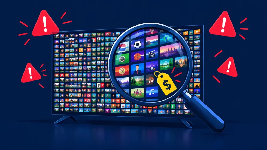 How to tell if an IPTV service is legal: warning signs of illegal IPTV