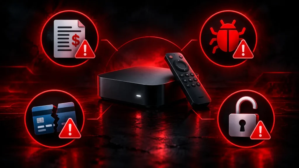 Risks of illegal IPTV: fines, malware and lost subscriptions