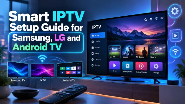 How to Install and Use Smart IPTV on Samsung, LG, Android TV & Fire TV (2026 Guide)